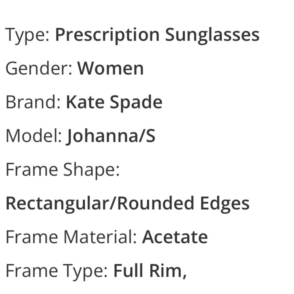 Kate Spade Sunglasses - Picture 6 of 6